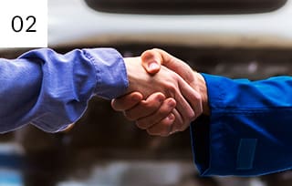 お客様との会話を何より大切に